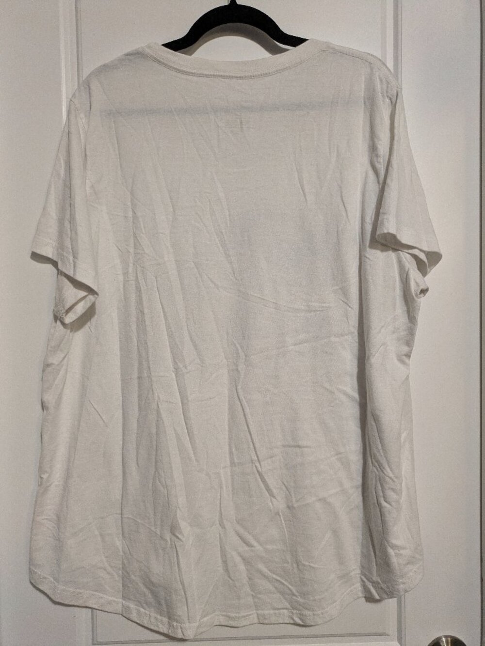 Not Today Graphic Tee with Cat Plus Sized (3X) White - Picture 4 of 4